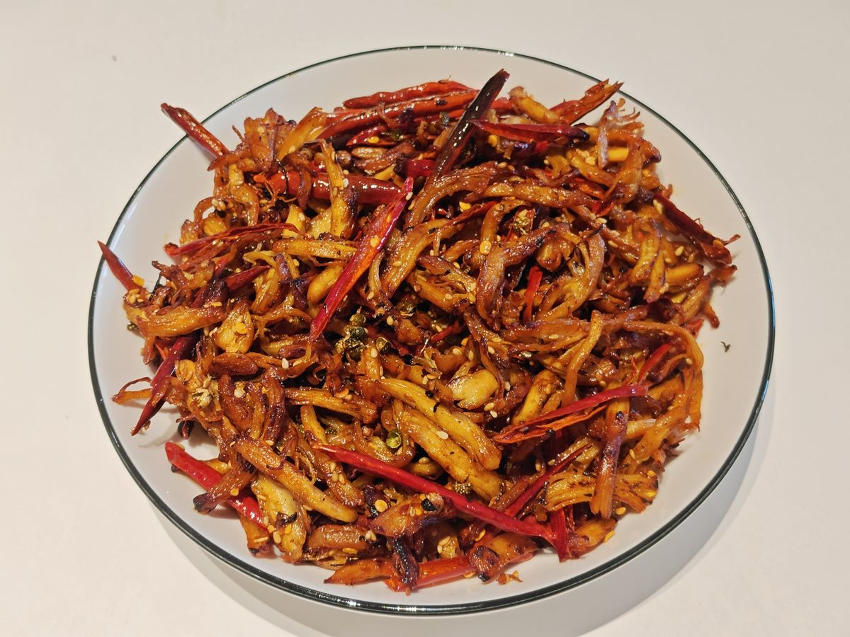 麻辣鸡丝